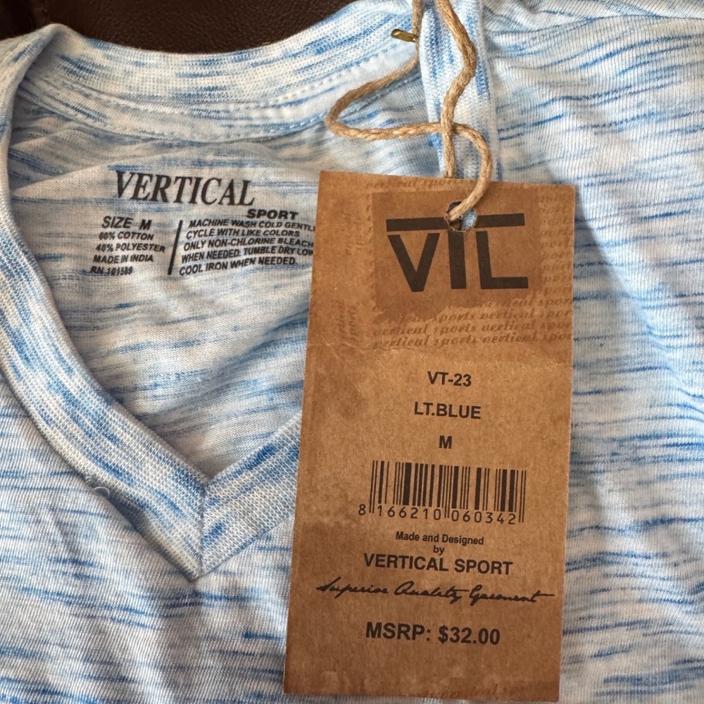 KEEP or RESELL! 4 NWT V-neck Pocket T-shirts 4 PACK! SLIM FIT $128 retail! - Picture 13 of 16